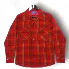 好配色 70s PENDLETON オンブレ シャドー チェック ボード シャツ