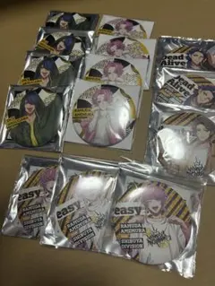 ヒプノシスマイク 乱数 幻太郎 帝統 缶バッジ アクキー まとめ売り