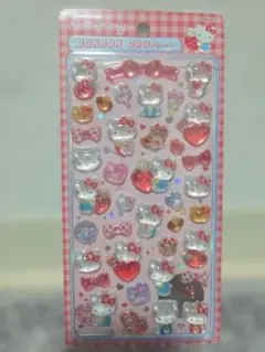 正規品ボンボンドロップシール第2弾キティ赤BONBON DROPシールサンリオ