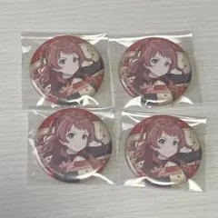学マス タワレコカフェ 缶バッジ 4個セット 花海咲季