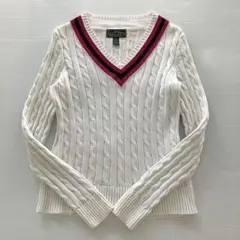 L-RL (Lauren Active) ラルフローレン ケーブルニット M