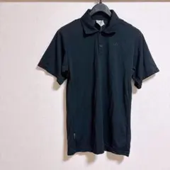 【美品】アディダスポロシャツ　ユニセックス　黒　快適　定番　人気　スポーツ向け