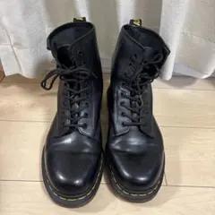 Dr. Martens ブラックレザー ハイカットブーツ　27㎝