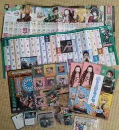 鬼滅の刃　漢字ポスター文具セット