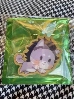 鬼滅の刃 アニマルクッキーバッジ バレンタイン 不死川玄弥 ufotable