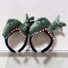 【2点セット❗️ユニバーサル限定‼️ジュラシックパーク】カチューシャ