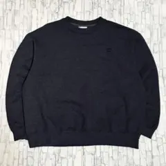 チャンピオン US古着 ワンポイント刺繍ロゴ スウェット トレーナー XL