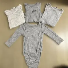 H&M 74cm オーガニックコットンのロンパース