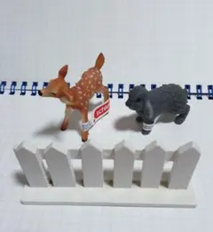 シュライヒ　ロップイヤーラビット　オジロジカ　柵　仔