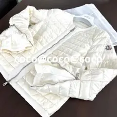 M.モコちゃん♡様ご専用 モンクレール 袖口フリル袖ワッペン　ライトダウン