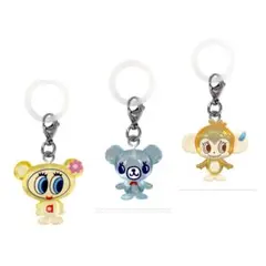 ナルミヤキャラクターズ　めじるしアクセサリー　　ハナちゃん　ルッキー　ミント