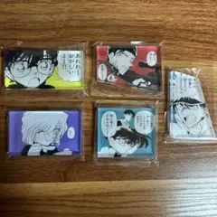 名探偵コナン コナン探偵社 アクリルブロック 5点セット