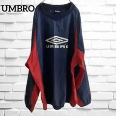 UMBRO アンブロ　ラグラン　ナイロンプルオーバー　y2k
