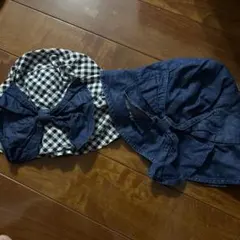 any FAM KIDS 50cm洗えるUVケア布帛日よけ付ハット　セットのサムネイル