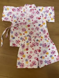 女の子ベビー　甚平　浴衣　夏祭り