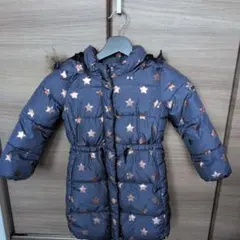 baby GAP 星柄ダウンコート ネイビー　☺
