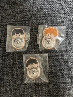ハイキュー!! 日向翔陽 影山飛雄 山口忠 キーリングハンガー 3点セット