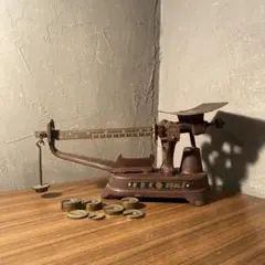 時代物 上皿天秤 秤 アンティーク 古道具 骨董品 古民家 什器