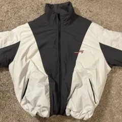 RAGEBLUE ナイロンジャケット グレー/ホワイト