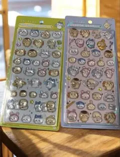 第二弾　正規品　新作　ちいかわ　ボンボンドロップシール みんな　2点セット