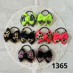 ハンドメイド＊1365＊ヘアゴム＊コギャルおまかせ4点No5