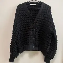 FAVORE 黒 カーディガン