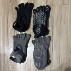 ピラティス用グリップソックス(2足セット)