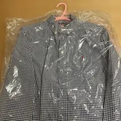 【美品】ポロラルフローレン　ギンガムチェックシャツ　ボーイズサイズXL