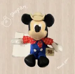 新品未使用✨ディズニー✨33周年　ミッキー　ぬいぐるみバッチ　キーホルダー