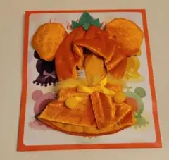 シークレットポンチョ フルーツ オレンジ