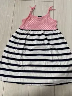 baby GAPボーダー柄ワンピース４歳