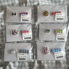 TWICE THIS IS FOR オンラインくじ ラバーピンズ６個セット