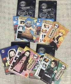 鬼滅の刃　ハッピーセット　シール　4点セット