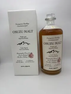 尾鈴山蒸留所 OSUZU MALT Cedar Barrel シングルモルトのサムネイル