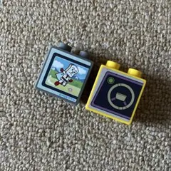 アンパンマン　おおきなバイキンじょうとだだんだんブロックバケツ　パーツ　モニター