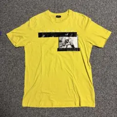 DIESEL ディーゼル Tシャツ イエロー 黄色 L グラフィック美品