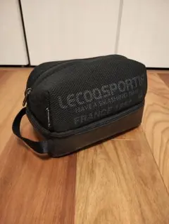 LECOQ GOLF ルコックゴルフ 2層式 カートポーチ 保温保冷 ブラック