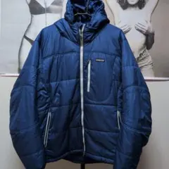 09s パタゴニア ダスパーカー 青x白 表記M