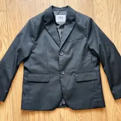 ZARA キッズ　スーツ　ブレザー　ジャケット　ブラック　122