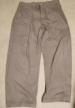 GU バレルレッグワークパンツ