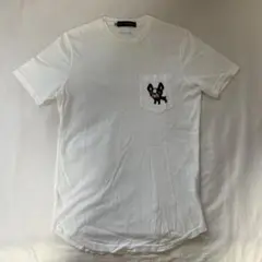 ディースクエアードDSQUARED2 犬プリント半袖TシャツメンズXS
