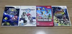 マリオ ソフト4点セット Wii【動作確認済み】