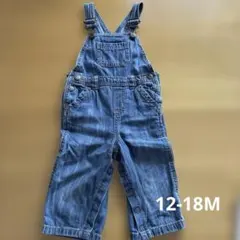 OLD NAVY デニム オーバーオール 12-18M