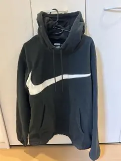 新品未使用タグ付‼️NIKE ナイキ ビッグスウッシュ 起毛フリース パーカー L