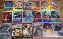 破格！ワンピースカードSR15枚SRパラレル1枚ドンカード2枚 引退品 計18枚