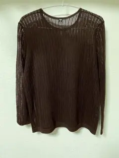 メッシュニット ニット