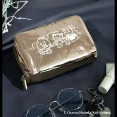 タグ付き　OSAMU GOODS×LEPSIM ゴールド　ポーチ