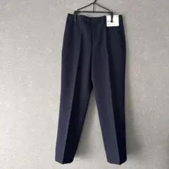 【美品】UNIQLOネイビー スラックス シンプルデザイン