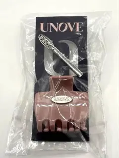 UNOVE ピンクヘアクリップとヘアピンセット