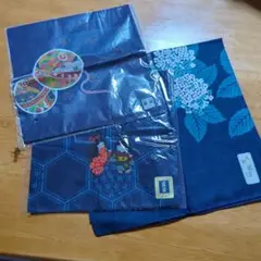 藍染ハンカチ3枚